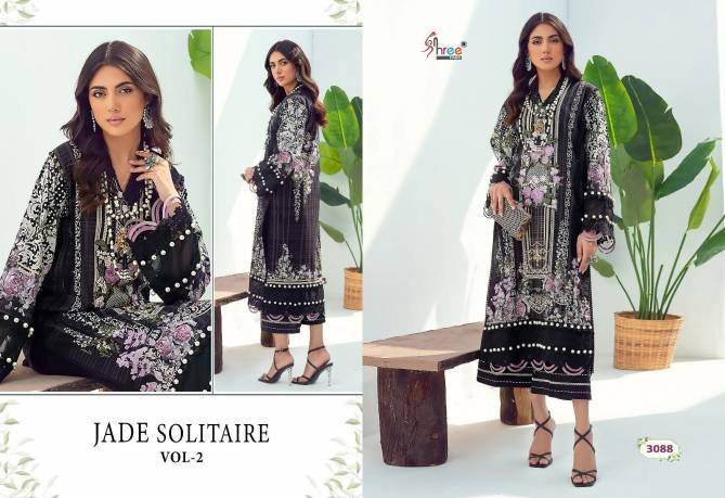 Jade Solitaire Vol 2 By Shree Cotton Pakistani Suits Catalog
